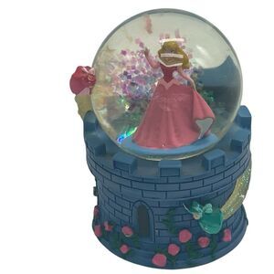 Disney Sleeping Beauty snow globe decor Gift 3.5” tall (4)